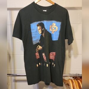 Size L-Vintage 90s Doug Stone Faith in me, Faith in you single stitch shirt